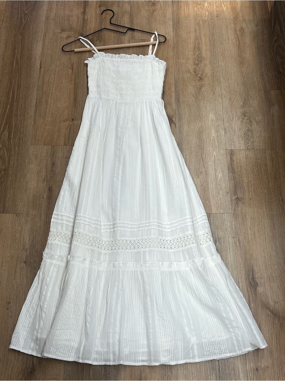 Cleobella Magnolia Ankle Dress Ivory